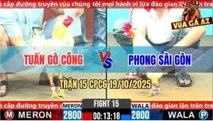 Trận 15 CPC6 19/10/2025 - Bướm Anh Tuấn Gò Công Đá Úa Không Kịp Tha Lơ