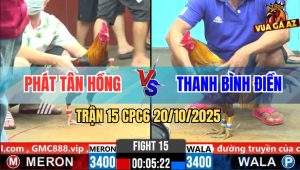 Trận 15 CPC6 20/10/2025 - Gà Khét Hít Vô Đá Chân 1 Điều Hết Đứng