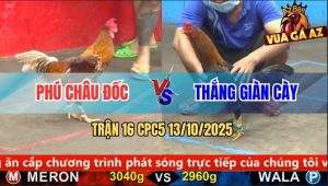 Trận 16 CPC5 13/10/2025 - Anh Phú Châu Đốc Và Anh Thắng Giàn Cày
