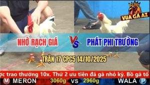 Trận 17 CPC5 14/10/2025 - Anh Nhớ Rạch Giá Và Anh Phát Phi Trường