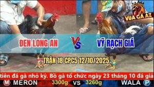 Trận 18 CPC5 12/10/2025 - Anh Đen Long An Và Anh Vỹ Rạch Giá