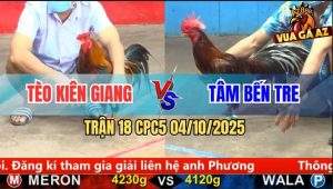 Trận 18 CPC5 4/10/2025 - Anh Tèo Kiên Giang Và Anh Tâm Bến Tre