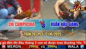 Trận 20 CPC5 12/10/2025 - Anh Chi Campuchia Và Anh Xuân Hậu Giang