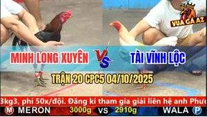 Trận 20 CPC5 4/10/2025 - Anh Minh Long Xuyên Và Anh Tài Vĩnh Lộc