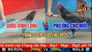 Trận 22 CPC5 2/10/2025 - Anh Quốc Vĩnh Long Và Anh Phương Chợ Mới