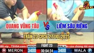 Trận 23 CPC6 27/10/2025 - Bướm Xanh Vô Ẩu Đỏ Chổi Chân Đập Cánh Chết