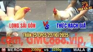 Trận 25 CPC5 22/10/2025 - Anh Long Sài Gòn Và Anh Thức Rạch Giá