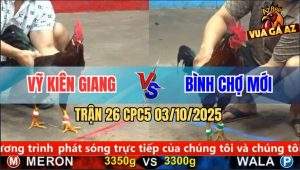 Trận 26 CPC5 3/10/2025 - Anh Vỹ Kiên Giang Và Anh Bình Chợ Mới