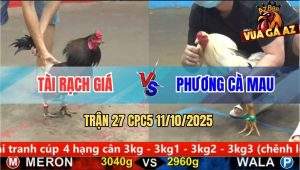 Trận 27 CPC5 11/10/2025 - Anh Tài Rạch Giá Và Anh Phương Cà Mau