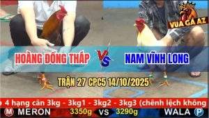 Trận 27 CPC5 14/10/2025 - Anh Hoàng Đồng Tháp Và Anh Nam Vĩnh Long