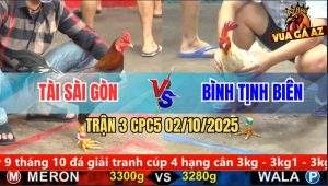 Trận 3 CPC5 2/10/2025 - Anh Tài Sài Gòn Và Anh Bình Tịnh Biên
