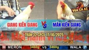 Trận 32 CPC5 17/10/2025 - Anh Giang Kiên Giang Và Anh Mẫn Kiên Giang