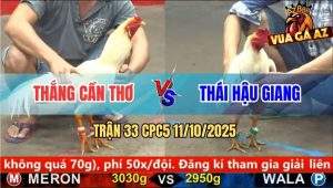 Trận 33 CPC5 11/10/2025 - Anh Thắng Cần Thơ Và Anh Thái Hậu Giang
