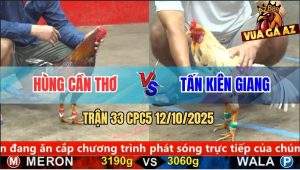Trận 33 CPC5 12/10/2025 - Anh Hùng Cần Thơ Và Anh Tấn Kiên Giang