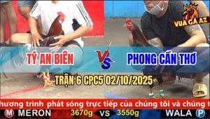 Trận 6 CPC5 2/10/2025 - Anh Tý An Biên Và Anh Phong Cần Thơ