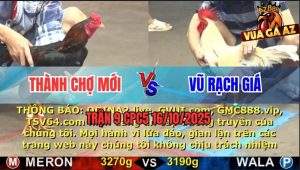 Trận 9 CPC5 16/10/2025 - Anh Thành Chợ Mới Và Anh Vũ Rạch Giá