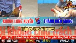 Trận 19 CPC5 1/11/2025 - Anh Khánh Long Xuyên Và Anh Thắng Kiên Giang