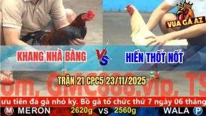 Trận 21 CPC5 23/11/2025 - Điều Cọp Anh Khang Đá Bướm Té Cắm Đầu