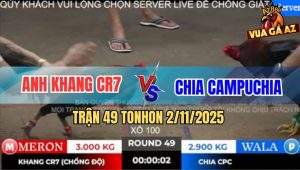 Trận 49 TonHon 2/11/2025 - Điều Cọp Anh Khang CR7 Lên 2 Không Thành