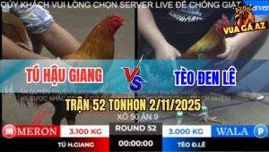 Trận 52 TonHon 2/11/2025 - Anh Tú Hậu Giang Gặp Anh Tèo Đen Lê
