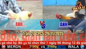 Trận 27 CPC5 29/11/2025