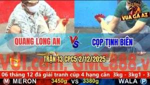 Trận 13 CPC5 3/12/2025 - Bướm Anh Quang Hạ Bướm Xanh Trong 1 Nốt Nhạc